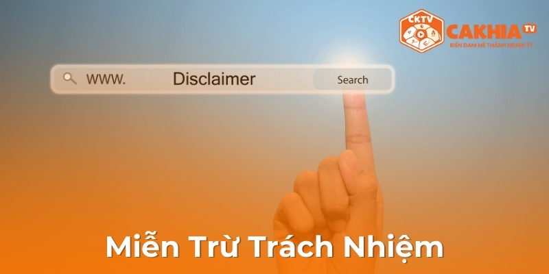 Miễn trừ trách nhiệm